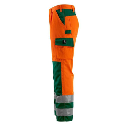 MASCOT® Olinda -housut, hi-vis oranssi/vihreä
