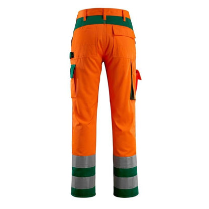 MASCOT® Olinda -housut, hi-vis oranssi/vihreä