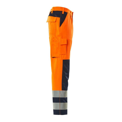 MASCOT® Olinda -housut, hi-vis oranssi/laivasto