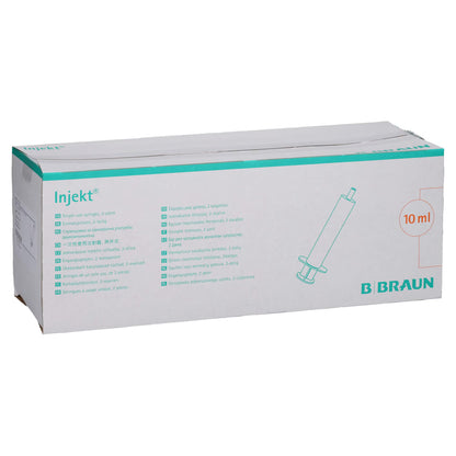 Injekt Solo ruisku, 10 ml Luer-liitin, eksentrinen | Pakkaus (100 kappaletta) 
