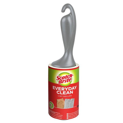 Scotch-Brite™ Everyday Clean -tarrarulla 3M Deutschland GmbH:ltä, jossa on 56 arkkia, poistaa nopeasti ja helposti nukat vaatteista ja kankaista.