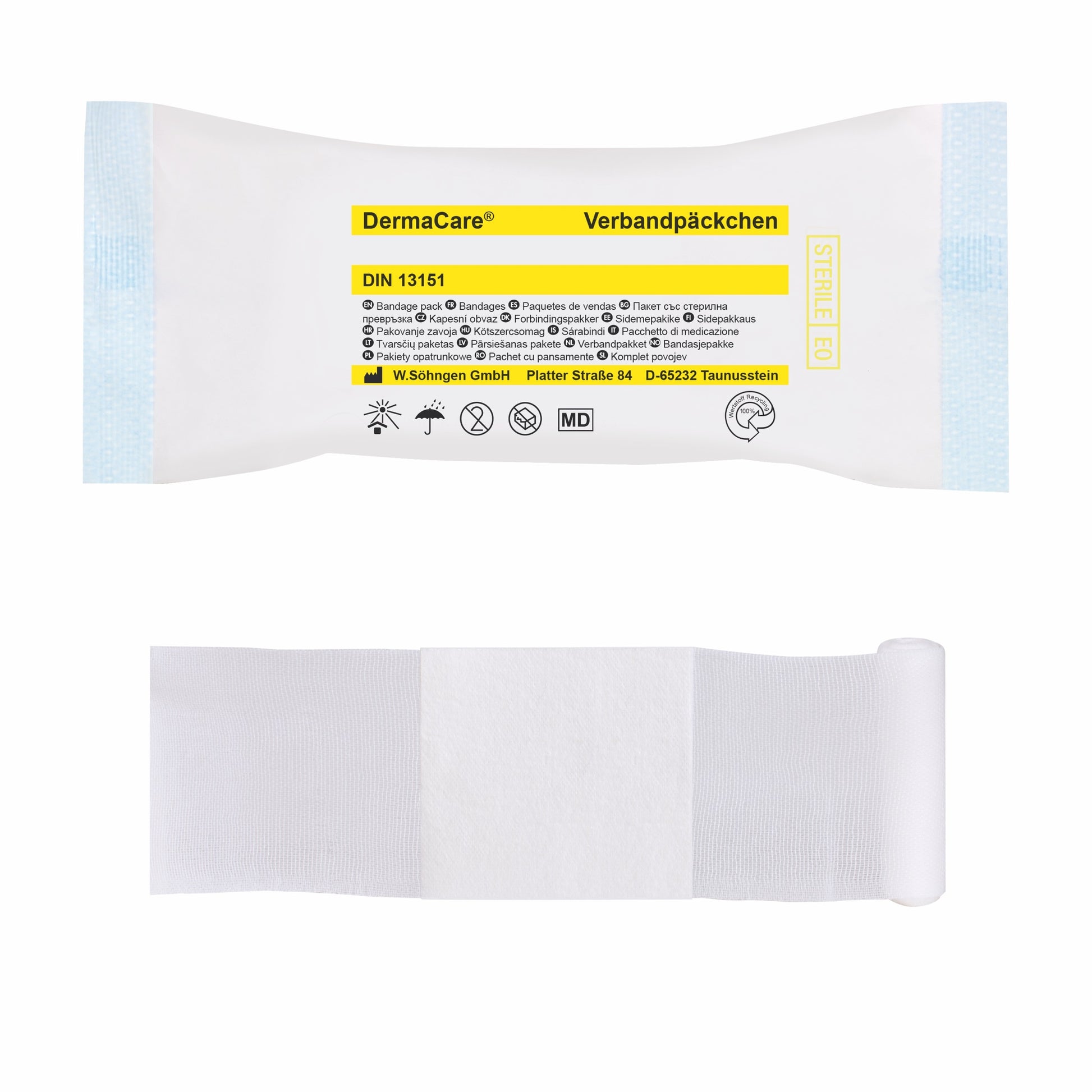 DermaCare® Verbandpäckchen DIN klein