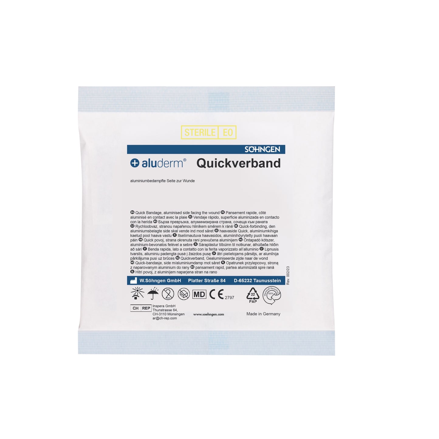 aluderm® Quickverband groß