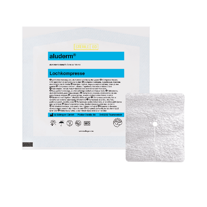 aluderm® Lochkompresse CH 08-30 6 x 7 cm