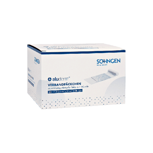 aluderm®-sidospakkaus, iso, 10 kpl