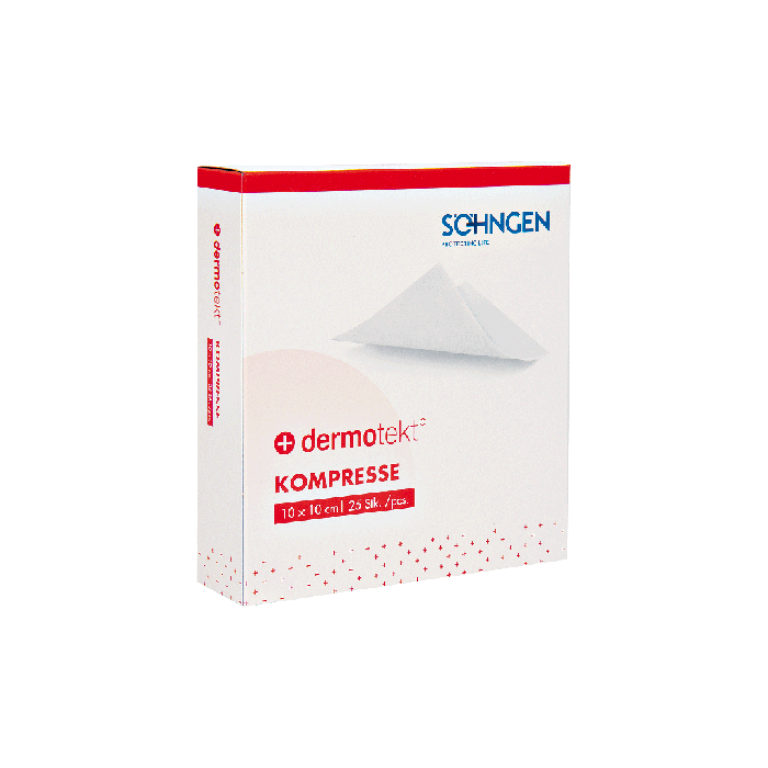 DERMOTEKT® Kompresse 10x10 cm Verpackungseinheit 25 St.