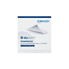 aluderm®-kompressi 10 x 10 cm, pakkauskoko 10 kpl