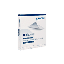 aluderm®-kompressi 10 x 10 cm, pakkauskoko 10 kpl