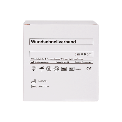 Pflaster-Schnellverband 5 m x 6 cm