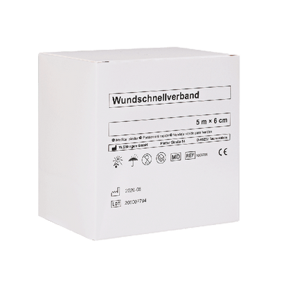 Pflaster-Schnellverband 5 m x 6 cm