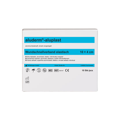 aluderm®-aluplast elastisch - in Abschnitten 1 m x 4 cm