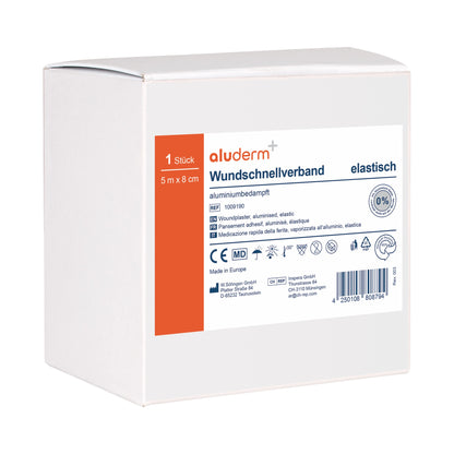 aluderm®-aluplast elastisch - gerollt 5 m x 8 cm