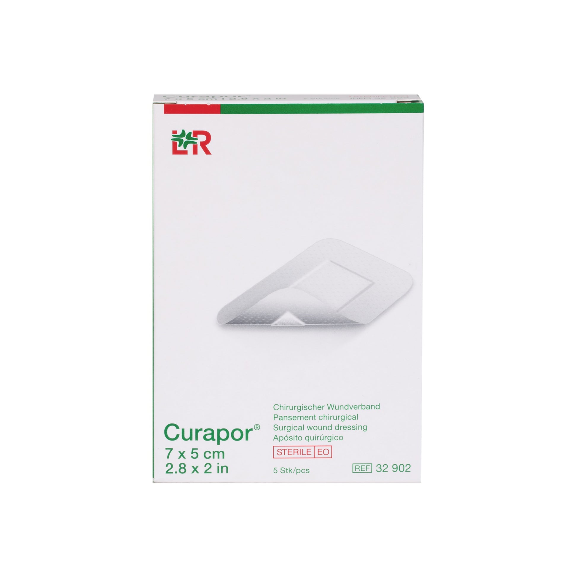 Sterilverband á 5 Stück 70 x 50 mm