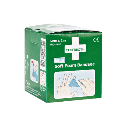 Cederroth Soft Foam Bandage Blue 2 m x 6 cn - Refill 51011011