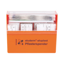 aluderm®-aluplast -laastariannostelija, täytetty