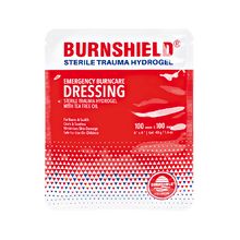 Burnshield-hydrogeelivaahtosidos, steriili, 10 x 10 cm
