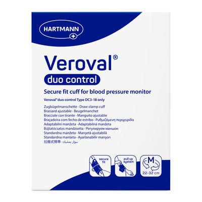 Hartmann Veroval duo control M-mansetti P1 | Pakkaus (1 kpl)