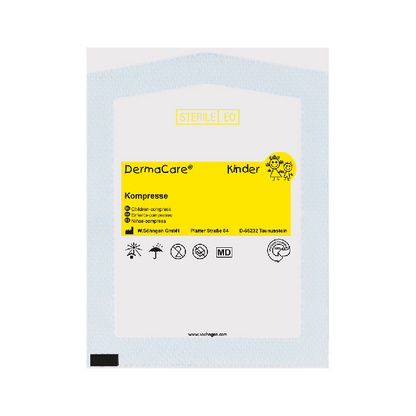 DermaCare® Kinder Kompresse 6 x 6 cm