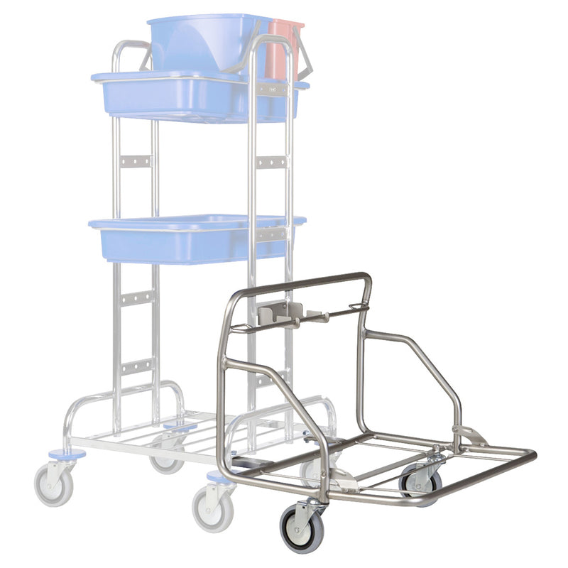 VERMOP märkämopin kiinnityssarja. Twixter/F1, kromattu, 59 x 53 x 53 cm