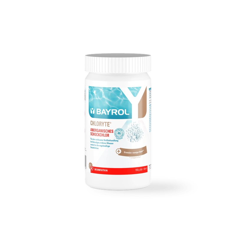 BAYROL Chloryte® Epäorgaaniset kloorirakeet, joissa on 70 % aktiivista klooria
