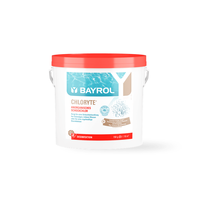 BAYROL Chloryte® Epäorgaaniset kloorirakeet, joissa on 70 % aktiivista klooria