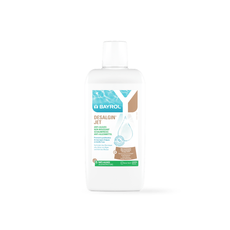 BAYROL Desalgin® JET Luotettava levämyrkkytiiviste kaikentyyppisiä leviä vastaan