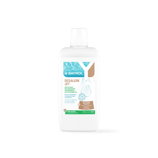 BAYROL Desalgin® JET Luotettava levämyrkkytiiviste kaikentyyppisiä leviä vastaan