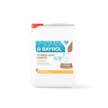 BAYROL pH-Minus Liquid Kotimainen 14,9 % konsentraatti pH-arvon alentamiseen