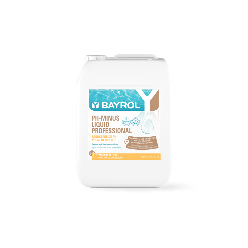 BAYROL pH-Minus Liquid Professional 45% Nestemäinen, hapan konsentraatti