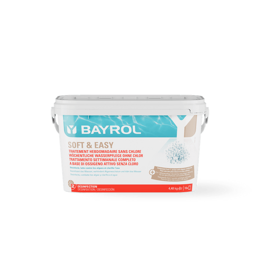 BAYROL Soft & Easy klooriton vaihtoehto vedenhoitoon