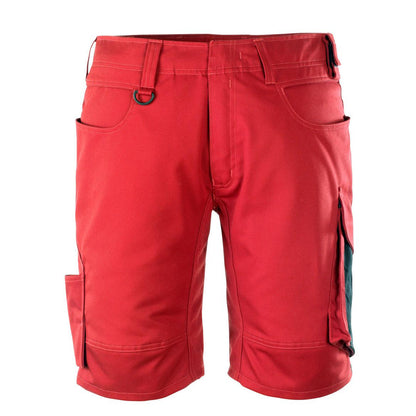 MASCOT® Stuttgart shortsit, punainen/musta