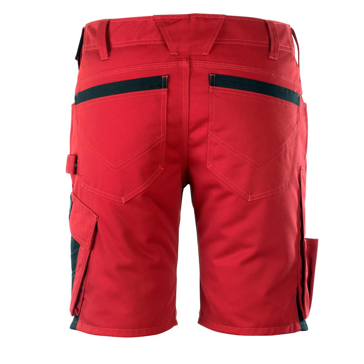 MASCOT® Stuttgart shortsit, punainen/musta