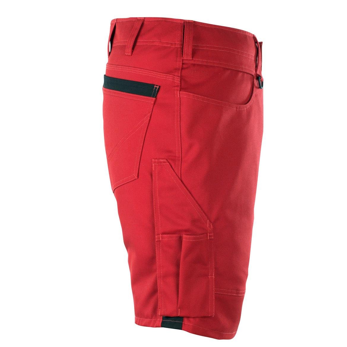 MASCOT® Stuttgart shortsit, punainen/musta