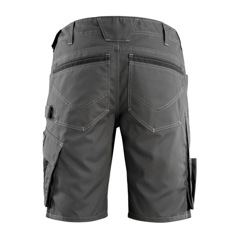 MASCOT® Stuttgart shortsit, tumma antrasiitti/musta