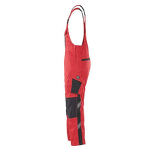 MASCOT® Leipzig Dungarees, punainen/musta