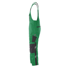 MASCOT® Leipzig Dungarees, vihreä/musta