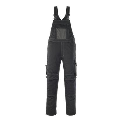MASCOT® Leipzig Dungarees, musta/tumma antrasiitti