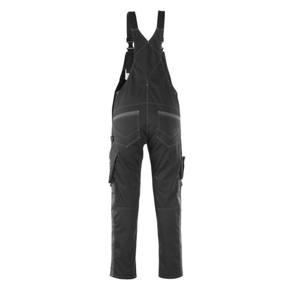 MASCOT® Leipzig Dungarees, musta/tumma antrasiitti
