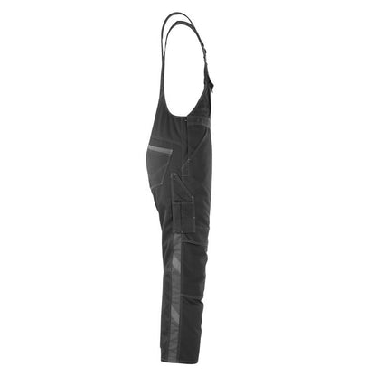 MASCOT® Leipzig Dungarees, musta/tumma antrasiitti