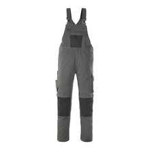 MASCOT® Leipzig Dungarees, tumma antrasiitti/musta
