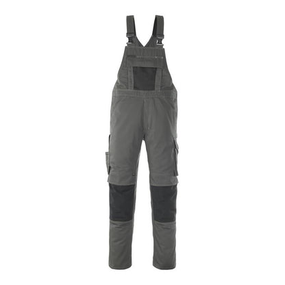 MASCOT® Leipzig Dungarees, tumma antrasiitti/musta