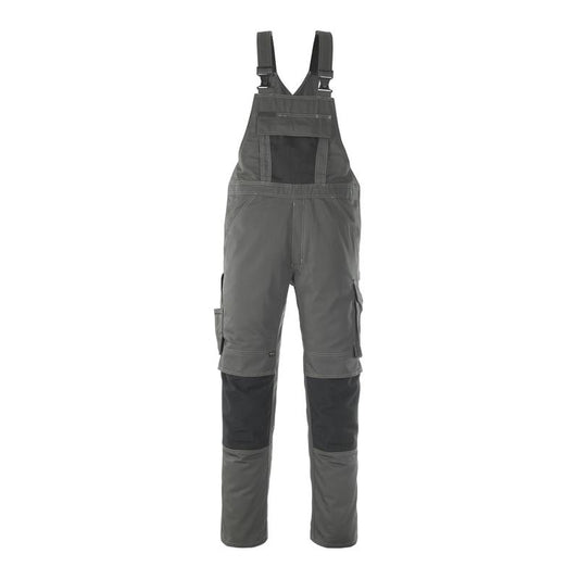 MASCOT® Leipzig Dungarees, tumma antrasiitti/musta
