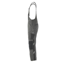 MASCOT® Leipzig Dungarees, tumma antrasiitti/musta