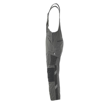 MASCOT® Leipzig Dungarees, tumma antrasiitti/musta