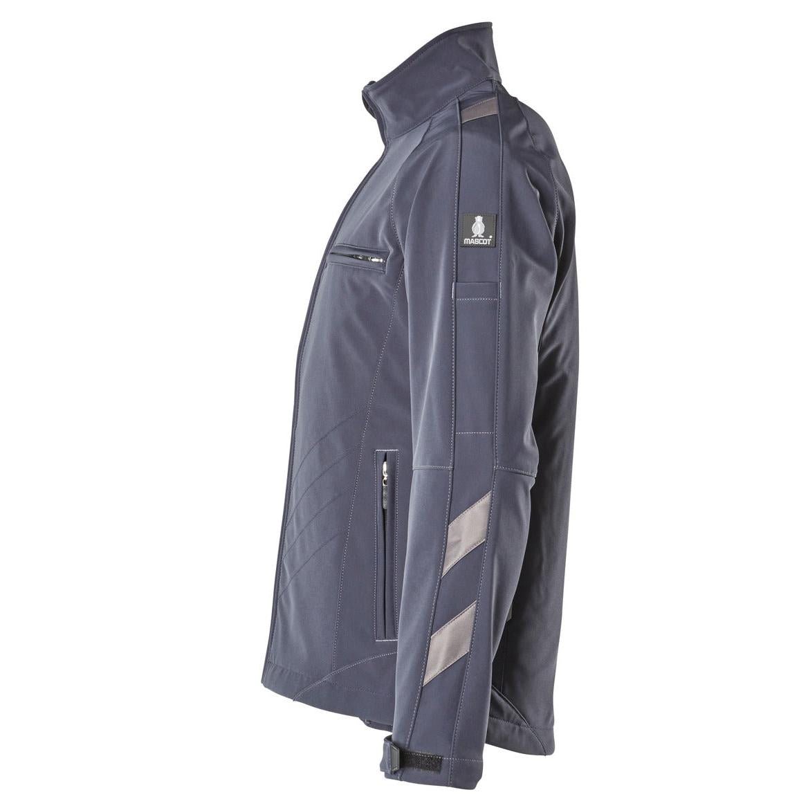 MASCOT® Dresden Soft Shell -takki, musta-sininen