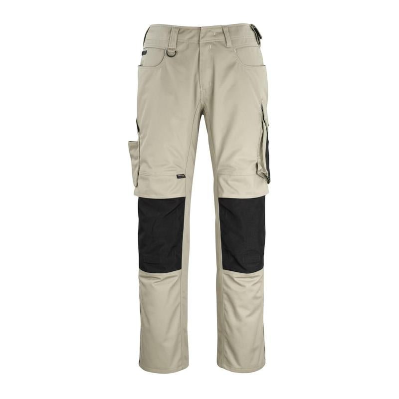 MASCOT® Erlangen -housut, vaalea khaki/musta