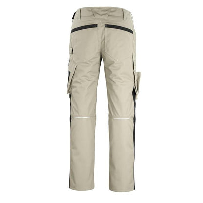 MASCOT® Erlangen -housut, vaalea khaki/musta
