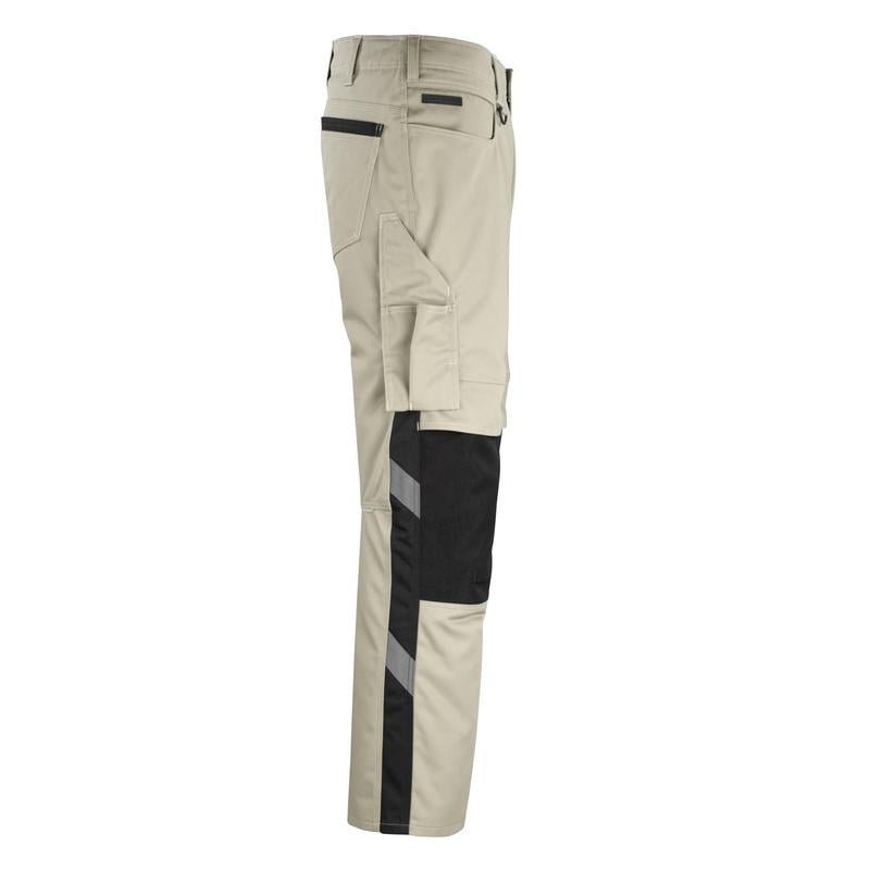 MASCOT® Erlangen -housut, vaalea khaki/musta