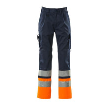 MASCOT® Patos -housut, tummansininen/hi-vis oranssi