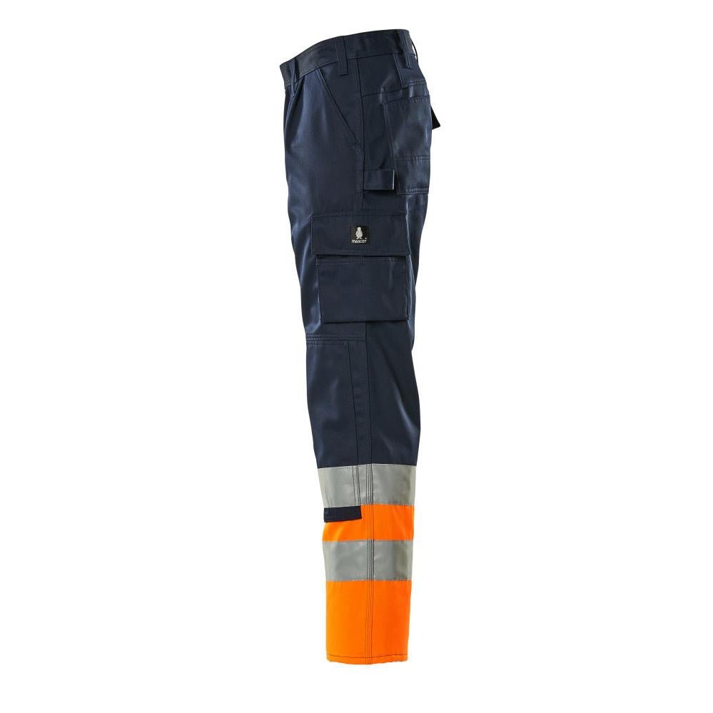 MASCOT® Patos -housut, tummansininen/hi-vis oranssi